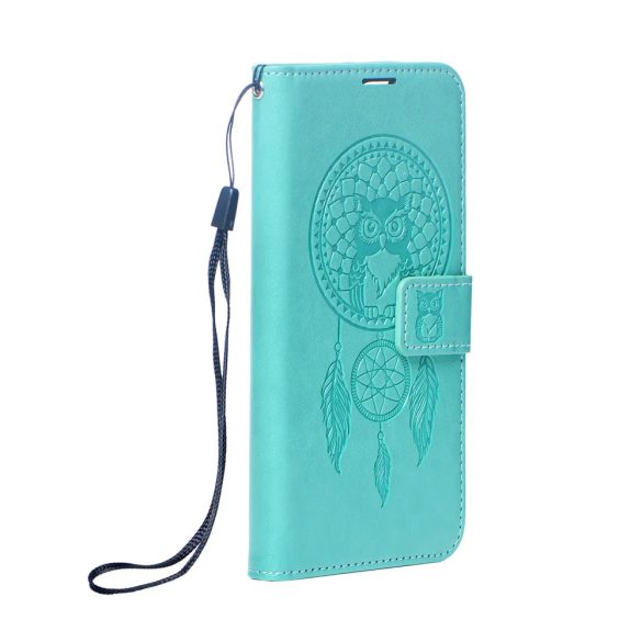 Mezzo Dreamcatcher iPhone 11 oldalra nyíló tok, mentazöld