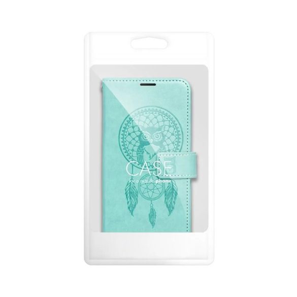 Mezzo Dreamcatcher iPhone 11 oldalra nyíló tok, mentazöld