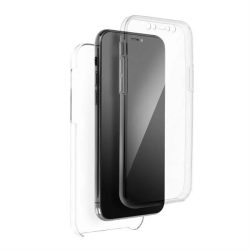   360 Full Body Case Samsung Galaxy S21 Plus elő-hátlap tok, átlátszó