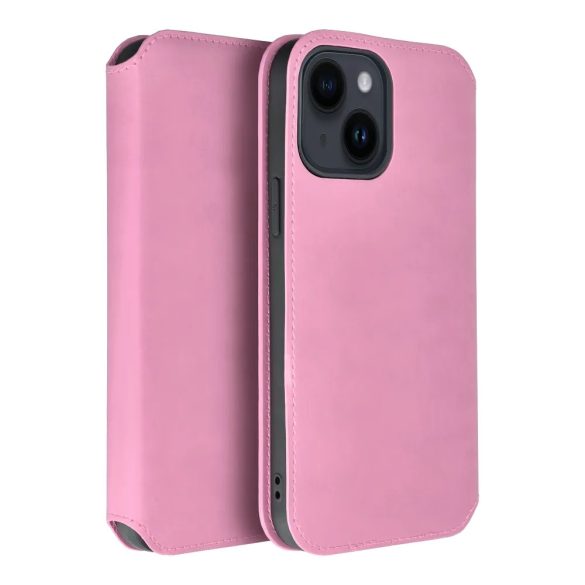 Kabura Dual Pocket Samsung A54 5G oldalra nyíló tok, rózsaszín