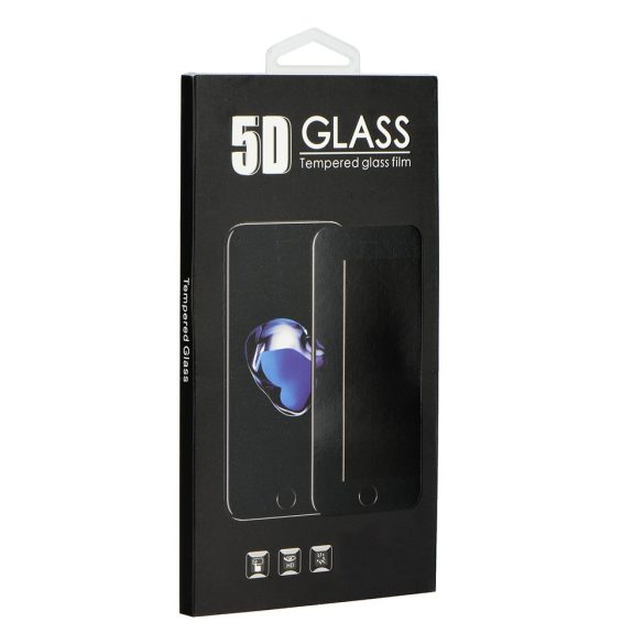 Samsung Galaxy A32 5D Full Glue teljes kijelzős edzett üvegfólia (tempered glass) 9H keménységű, fekete