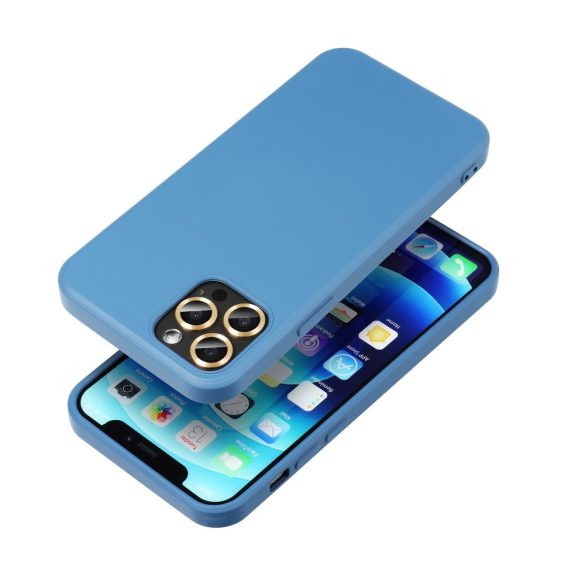 Silicone Soft Case Samsung Galaxy A72 4G/5G hátlap, tok, sötétkék