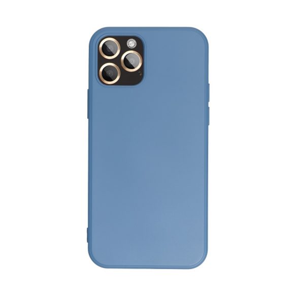 Silicone Soft Case Samsung Galaxy A72 4G/5G hátlap, tok, sötétkék