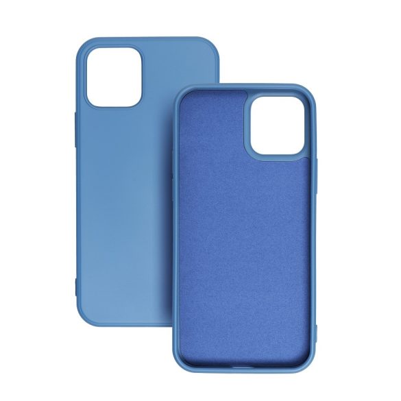 Silicone Soft Case Samsung Galaxy A72 4G/5G hátlap, tok, sötétkék