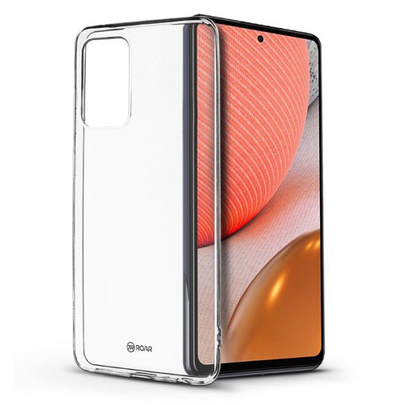 Roar Jelly Case Samsung Galaxy A72 4G/5G hátlap, tok, átlátszó