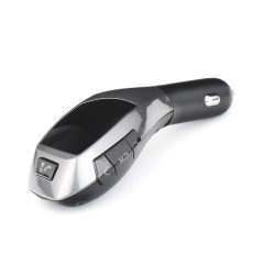   X5 univerzális Bluetooth+SD+USB FM Transmiter autós szivargyujtó töltő, 3A, fekete