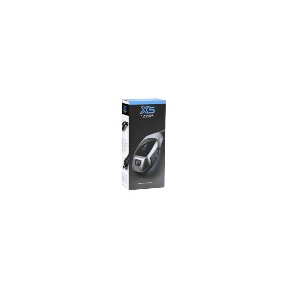 X5 univerzális Bluetooth+SD+USB FM Transmiter autós töltő, 3A, fekete