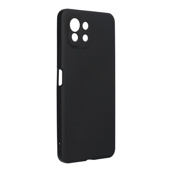 Silicone Soft Case Xiaomi Mi 11 Lite/11 Lite 5G hátlap, tok, fekete