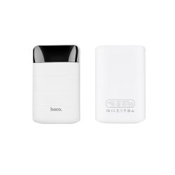   Hoco B29 Power Bank hordozható külső akkumulátor, LCD kijelzős, 10000mAh, fehér