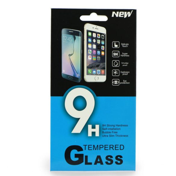 Samsung Galaxy S9 Plus kijelzővédő edzett üvegfólia (tempered glass) 9H keménységű (nem teljes kijelzős 2D sík üvegfólia), átlátszó