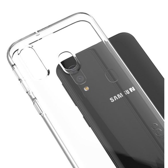 Areree Samsung Galaxy A40 hátlap, tok, átlátszó