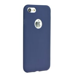   Silicone Soft Case Samsung Galaxy A12 hátlap, tok, sötétkék