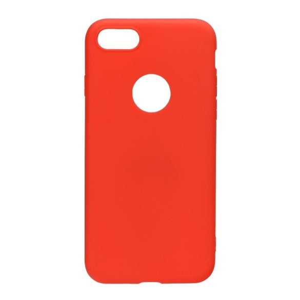 Silicone Soft Case Samsung Galaxy A12 hátlap, tok, piros