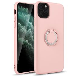   ZIZO REVOLVE Series iPhone 11 Pro Max ütésálló hátlap, tok, selfie gyűrűvel, rózsaszín