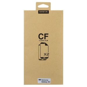 Baseus Clear Film Screen Guard Samsung Galaxy A3 kijelzővédő fólia, átlátszó