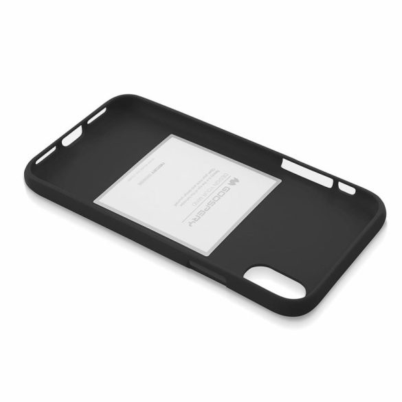 Mercury Goospery Soft Jelly Case iPhone 11 Pro Max hátlap, tok, fekete