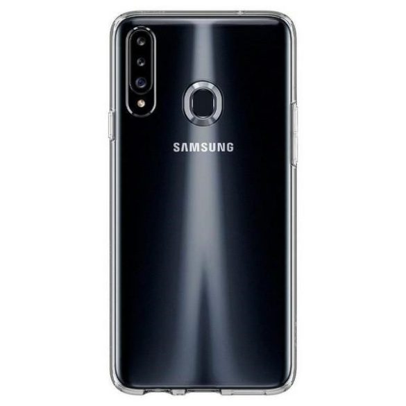 Spigen Liquid Crystal Clear Samsung Galaxy A20s hátlap, tok, átlátszó