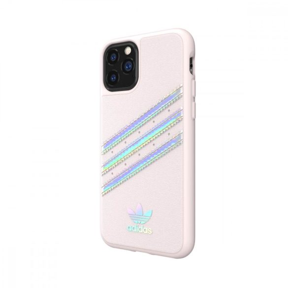 Adidas Original Samba Holographic iPhone 11 Pro hátlap, tok, rózsaszín