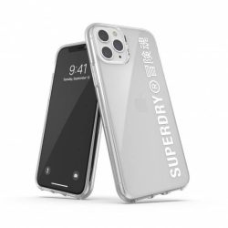   Superdry Snap Case Clear iPhone 11 Pro hátlap, tok, átlátszó