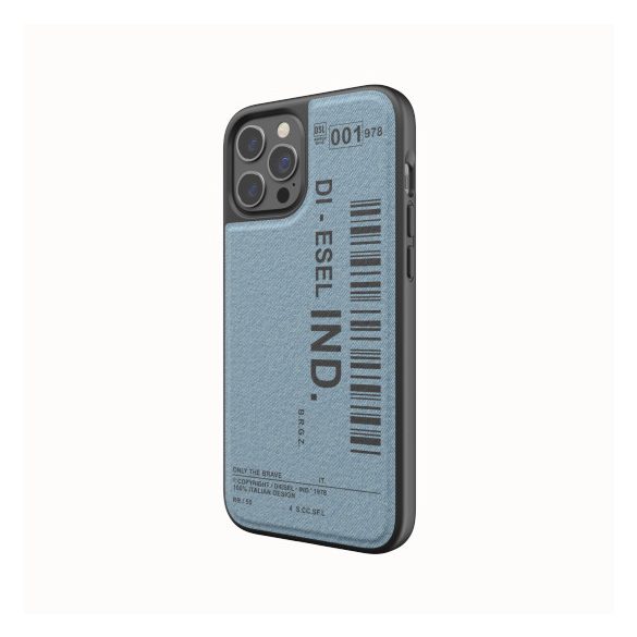 Diesel Moulded Case Denim iPhone 11 Pro hátlap, tok, mintás, kék