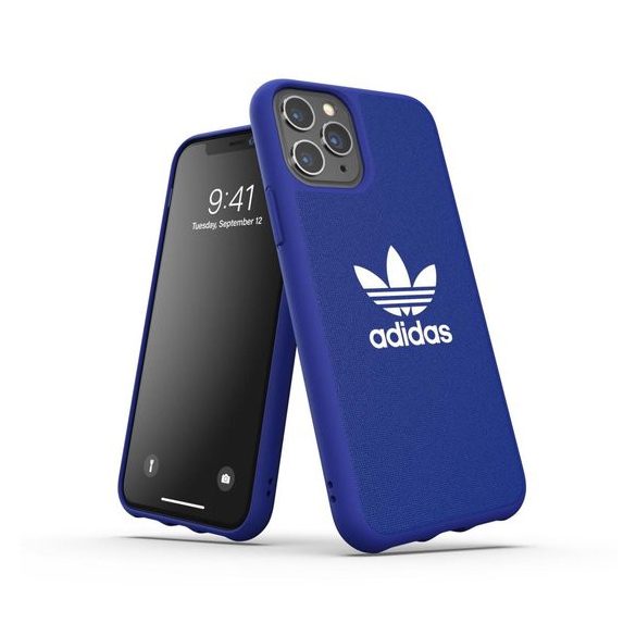 Adidas Original Snap Case Trefoil iPhone 12 Pro Max hátlap, tok, sötétkék