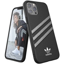   Adidas Original Moulded Case Glitter iPhone 12 Pro Max hátlap, tok, fekete