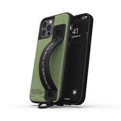   Diesel Handstrap Case Utility Twill iPhone 12/12 Pro hátlap, tok, zöld