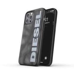   Diesel Moulded Case Bleached Denim iPhone 12 Pro Max hátlap, tok, szürke