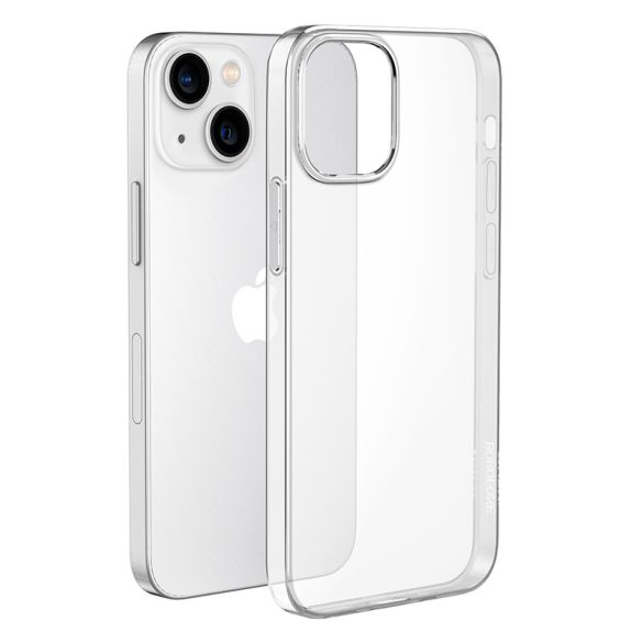 Borofone Case BI4 Ice Series Iphone 15 Plus szilikon hátlap, tok, átlátszó