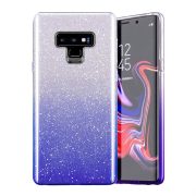   Glitter 3in1 Case Xiaomi Redmi Note 10 Pro/Note 10 Pro Max hátlap, tok, ezüst-kék