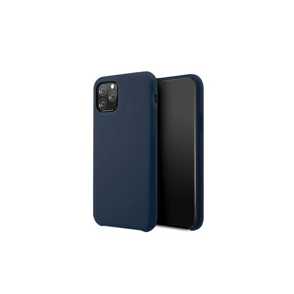 Vennus Case Silicone Lite Redmi 9T/9 Power/Poco M3 szilikon hátlap, tok, sötétkék