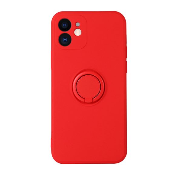 Silicone Ring Xiaomi Redmi Note 11S 5G/11T 5G/Poco M4 Pro 5G hátlap, tok, piros