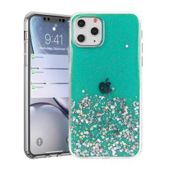   Liquid Glitter Xiaomi Redmi Note 10 Pro/Note 10 Pro Max hátlap, tok, zöld