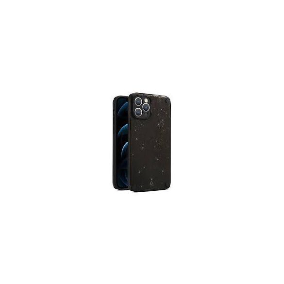 Armor Glitter Xiaomi Redmi 9A ütésálló hátlap, tok, fekete