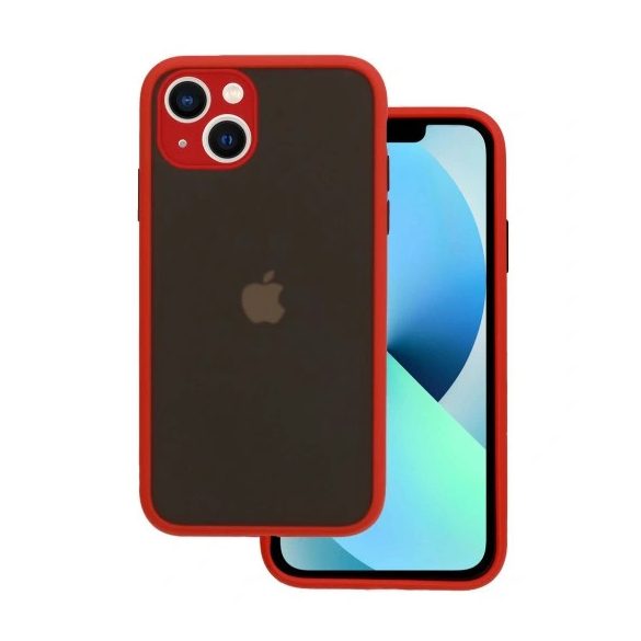 Button Bumper iPhone Xr hátlap, tok, fekete