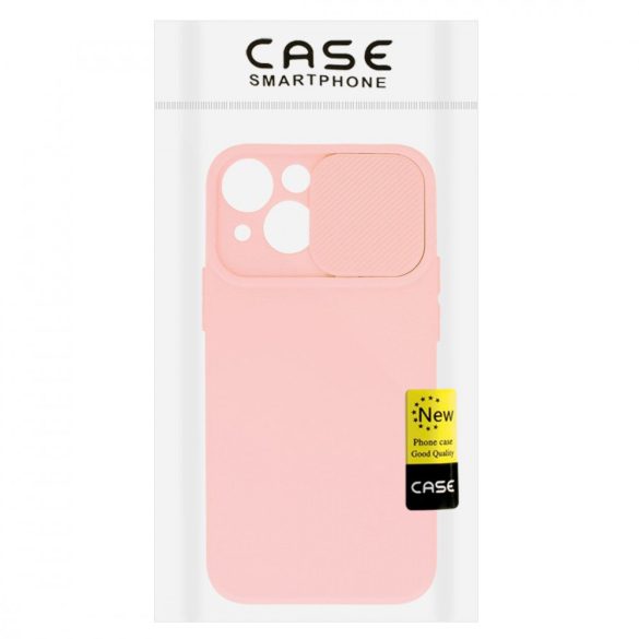 Camshield Soft Case iPhone 11 hátlap, tok, világos rózsaszín