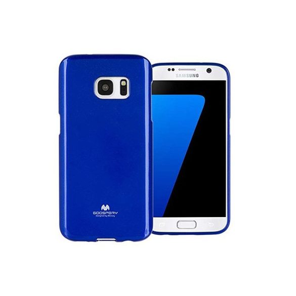 Mercury Goospery Jelly Samsung Galaxy A6 (2018) hátlap, tok, kék