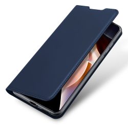   Dux Ducis Skin Pro Case Xiaomi Redmi Note 11S 5G/11T 5G/Poco M4 Pro 5G oldalra nyíló tok, sötétkék