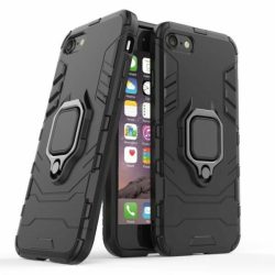   Armor Ring iPhone 7/8/SE (2020) ütésálló hátlap, tok, fekete