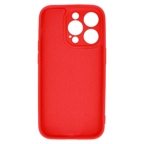 Vennus Silicone Heart Case iPhone 14 Pro hátlap, tok, piros