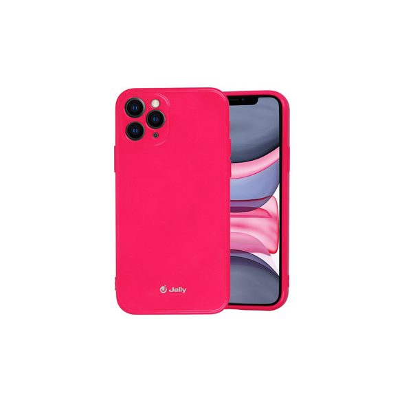 Jelly Case iPhone 11 szilikon hátlap, tok, piros