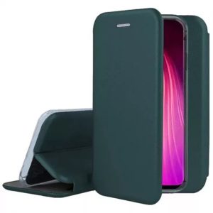 Vennus Elegance Book Case iPhone 11 oldalra nyíló tok, sötétzöld