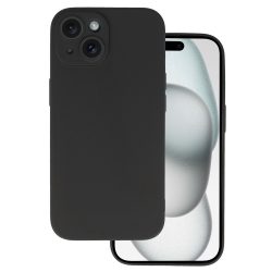 Back Case Matt iPhone 15 Plus hátlap, tok, fekete