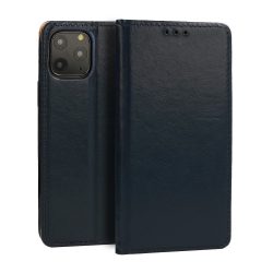   Book Special Case Xiaomi Redmi 10 eredeti bőr oldalra nyíló tok, sötétkék