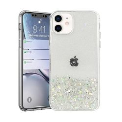   Liquid Glitter Redmi 9T/9 Power/Poco M3 hátlap, tok, átlátszó