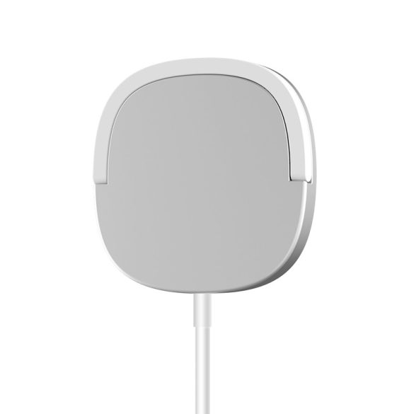 C03 Wireless Charger Qi, MagSafe kompatibilis vezeték nélküli töltő, 15W, 2A fekete