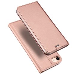   Dux Ducis Skin Pro Case iPhone 13 Mini oldalra nyíló tok, rozé arany