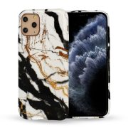   Perfect Fit Marble Samsung Galaxy A21s márvány mintás, szilikon hátlap, tok, színes