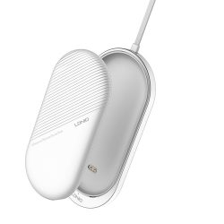   Ldnio PL1011 Power Bank hordozható külső akkumulátor, 2xUSB, USB/ Micro USB + USB/Lightning 10000mAh, fehér