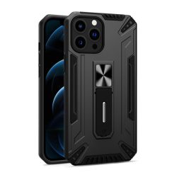   Shock Armor iPhone 7/8/SE (2020) ütésálló hátlap, tok, fekete